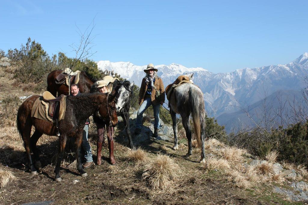 Гостевой дом Centro Trekking A Cavallo Monte Brugiana Масса Экстерьер фото